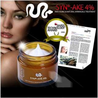 SYN AKE 4% Snake Venom Face Cream & SYN AKE 96% Ampoule Anti aging 