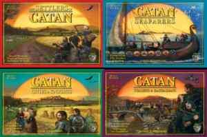SETTLERS OF CATAN(4 Pack) Base Game + Expansions 4th Ed  