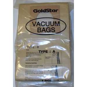  Type A Goldstar Vacuum Cleaner Replacement Bag (9 Pack 