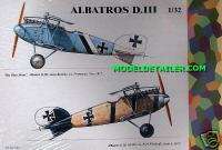 Battle Axe German Albatross D.III WW I Fighter 3204  