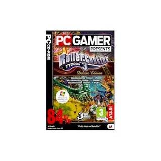 New Mastertronic Roller Coaster Tycoon 3 Deluxe Edition OS Windows Xp 