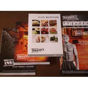  INSANITY 60 Day Workout Conditioning Program Guides Only 