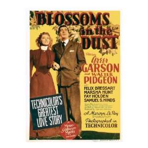 Blossoms in the Dust, Greer Garson, Walter Pidgeon on Midget Window 