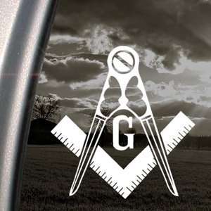  Mason Fraternal Club Freemasons Decal Car Sticker 
