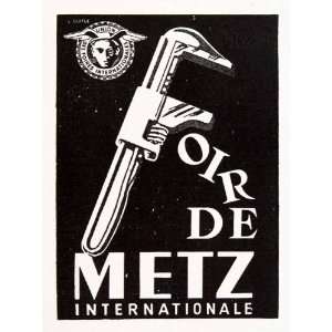  1957 Ad Metz Fair Union International Foires L Buitge 