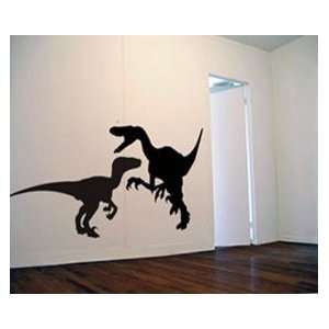  Velociraptor Wall Art Vinyl Decal!!: Home & Kitchen