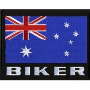  AUSTRALIAN FLAG 5 AUSSIE BIKER AUSTRALIA Vest Patch 