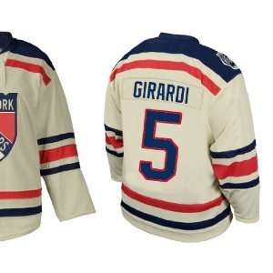   york rangers Winter Classic jerseys #5 Girardi cream jerseys size 50