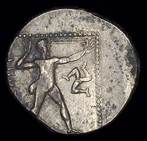 high quality, well struck ancient Greek solid silver Aspendos stater 
