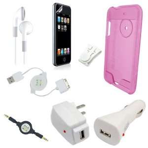  Apple iPod Touch 2nd Generation (2G) Crystal Case Pink w 