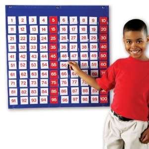  Learning Resources   Hundreds Pocket Chart: Toys & Games