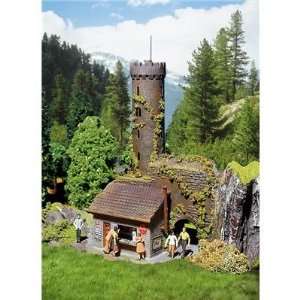  OBSERVATION TOWER WITH GIFT SHOP   FALLER HO SCALE MODEL 
