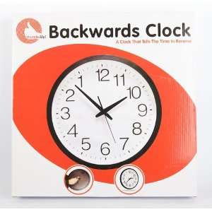  Backwards Wall Clock