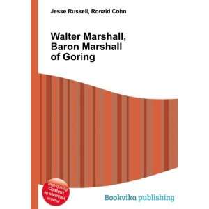   Marshall, Baron Marshall of Goring Ronald Cohn Jesse Russell Books