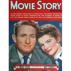  and SPENCER TRACY Movie Story Magazine June 1945 Movie Story Books