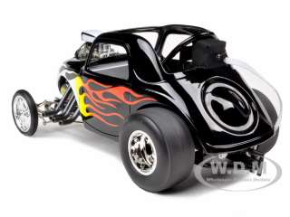 Brand new 1:18 scale diecast model car of Fiat Hemi Fuel Altered Black 