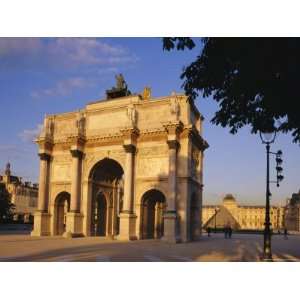  Arc De Triomphe Du Carousel and Louvre, Paris, France 