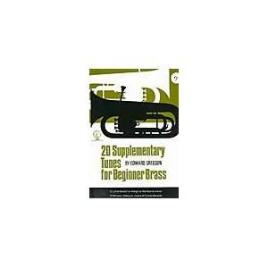  20 Supplementary Tunes Beginner Brass (Bass Clef): Musical 