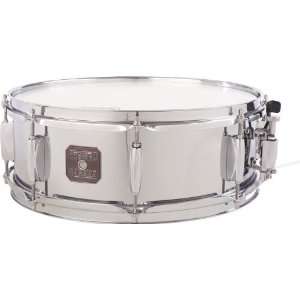  Gretsch 5 x 14 Chrome over Steel Snare Drum: Musical 