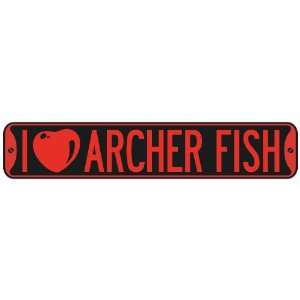   I LOVE ARCHER FISH  STREET SIGN: Home Improvement