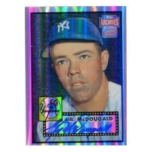    Bil McDougald Autographed Topps Archived Card: Sports & Outdoors