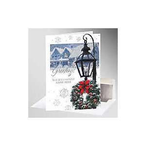  50 pcs   Holiday Lamp Post Corporate Holiday Cards Sports 