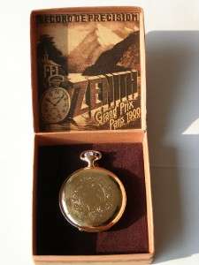 Antique Gold Zenith pocket watch made for Ottoman Turkish market c 