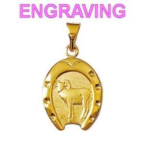  18K Gold Plated Aries   The Ram   Zodiac Pendant   Your 