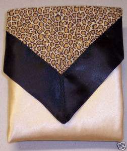Cheetah Silky Security Blanket Lovie Silkie  