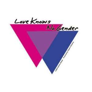  Love Knows No Gender   Sticker / Decal Automotive