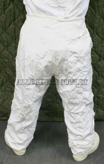 NEW USGI Military Snow Camouflage White Camo Winter PANTS Bottoms 