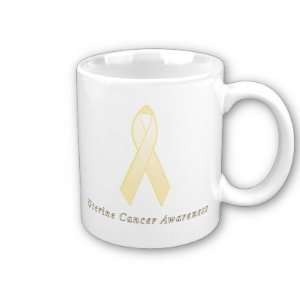 Uterine Cancer Awareness Ribbon Coffee Mug