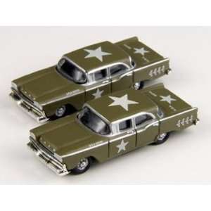    N 1959 Ford Fairlane Sedan, US Army/Staff Car (2): Toys & Games