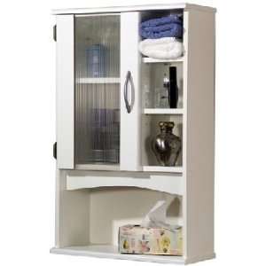  Wall Bath Cabinet Fluted Glass: Home & Kitchen