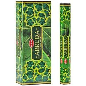  Arruda   Box of Six 20 Stick Tubes   HEM Incense Beauty