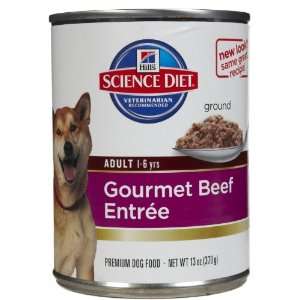  Science Diet Advanced Fitness Gourmet Beef Entree Canned 