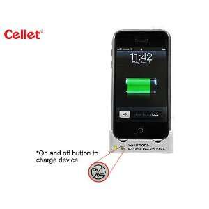  Cellet Apple iPhone 2G White Portable Battery Extention 