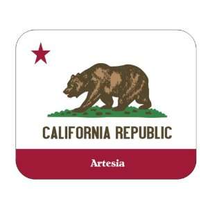  US State Flag   Artesia, California (CA) Mouse Pad 