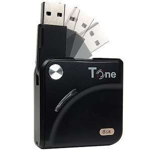    T one Portable 1 Micro Hard Drive 8GB USB 2.0 Electronics