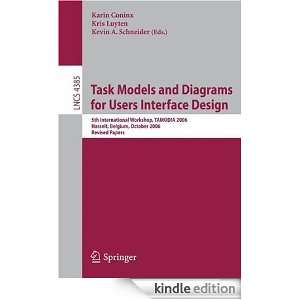  Interface Design 5th International Workshop, TAMODIA 2006, Hasselt 