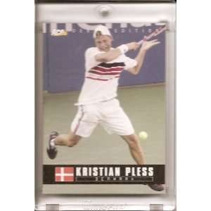  2005 Ace Authentic Kristian Pless Denmark #74 Tennis Card 
