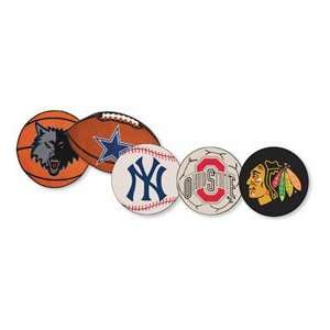    Officially Licensed Baseball Shaped Mat NCAA: Sports & Outdoors