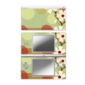 Asian Flower Decorative Protector Skin Decal Sticker for Nintendo DS 