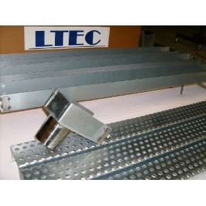  LTEC GALVANIZED METAL TRENCH DRAIN / 12 FT COMPLETE KIT 