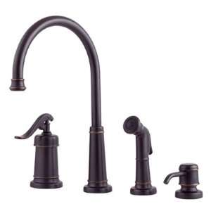   Pfister Ashfield Tuscan Bronze Kitchen Faucet Set: Home Improvement