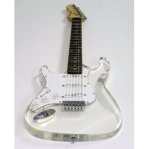   HAND Galveston CLEAR Electric Guitar, Strat Style Musical Instruments