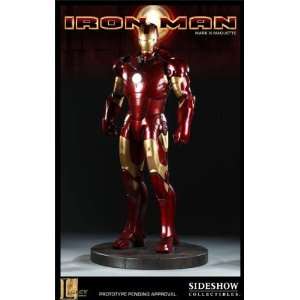  Iron Man Mark III 12 Scale Maquette Statue Toys & Games