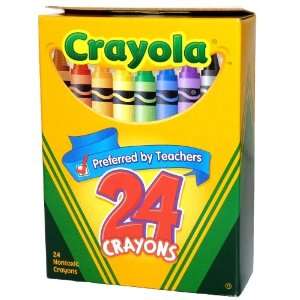  Crayola 24 Crayon Boxes (Pack of 12)