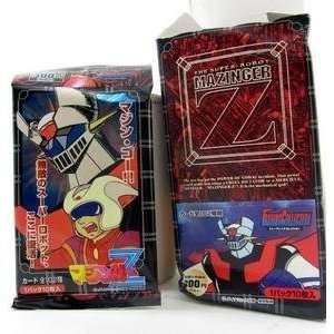 Super Robot Mazinger Z Trading Card 1 Pack   Rare Vintage Japan Import 