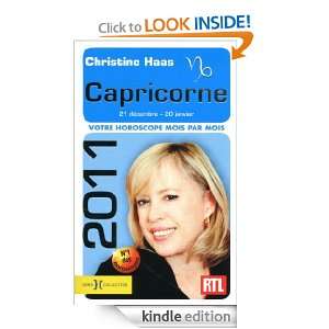 Capricorne 2011 (French Edition) Christine HAAS  Kindle 